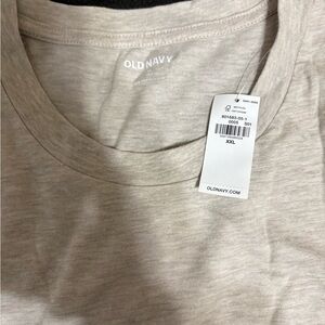 Old Navy Men's Light Tan Short Sleeve Tee